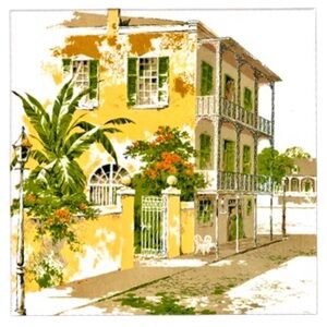 Blueink Studios French Quarter Cocktail Beverage Paper Napkins (6017), 40 ct
